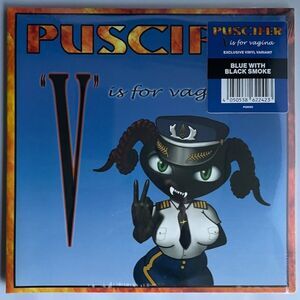 Puscifer – V Is For V – Blue with Black Smoke Vinyl Record, BMG, 2023 NEW